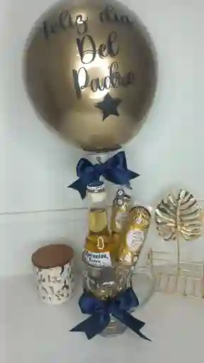 Vaso Cervecero Con Ferreros Y Coronita - Hombre