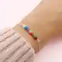 Pulsera En Plata 7 Chakras