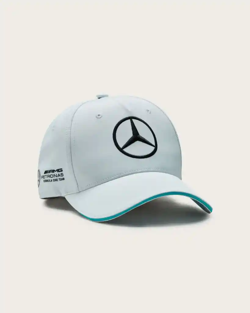 Gorra Mercedes - Amg Equipo 2023 Blanco Original