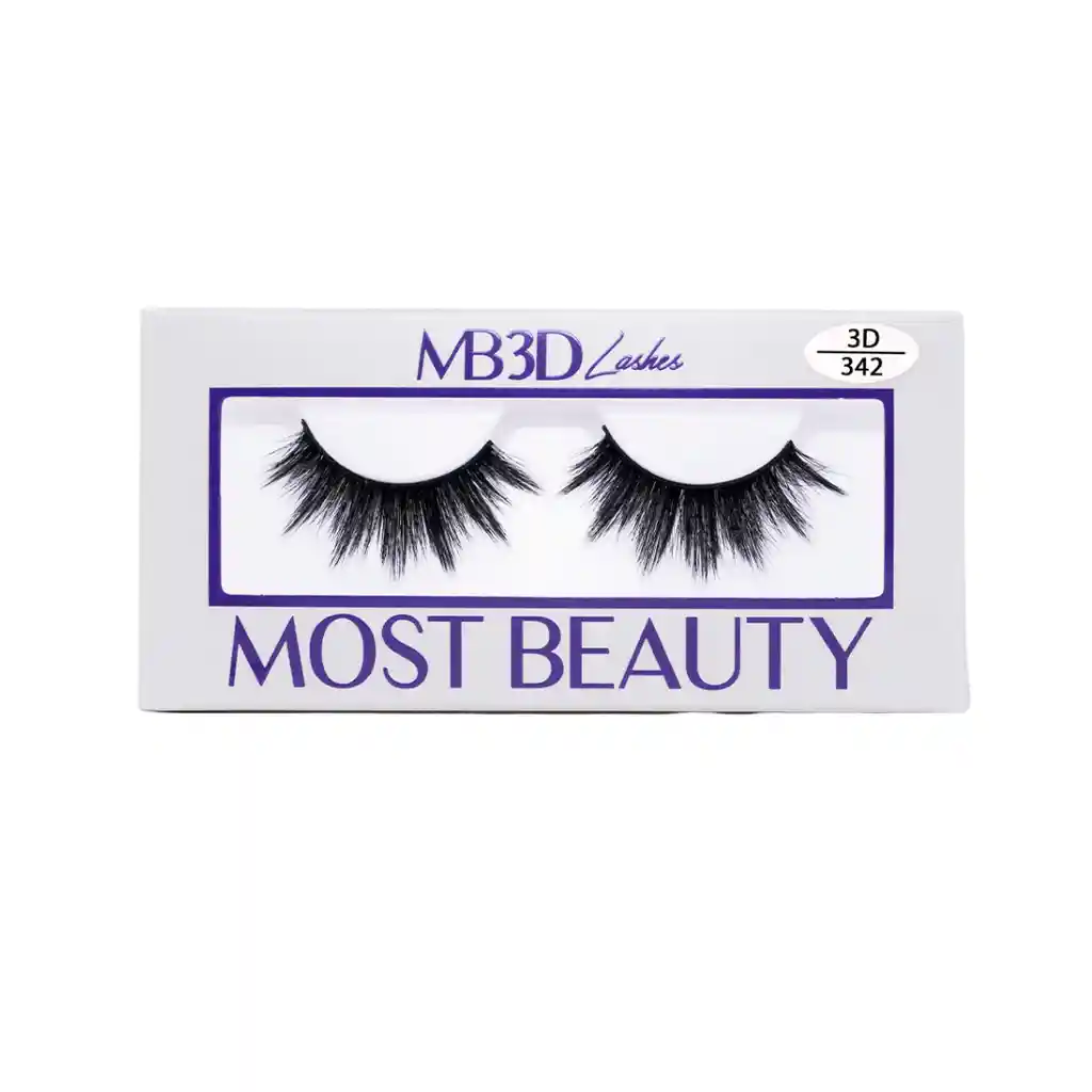 Pestañas Most Beauty 3d - 342