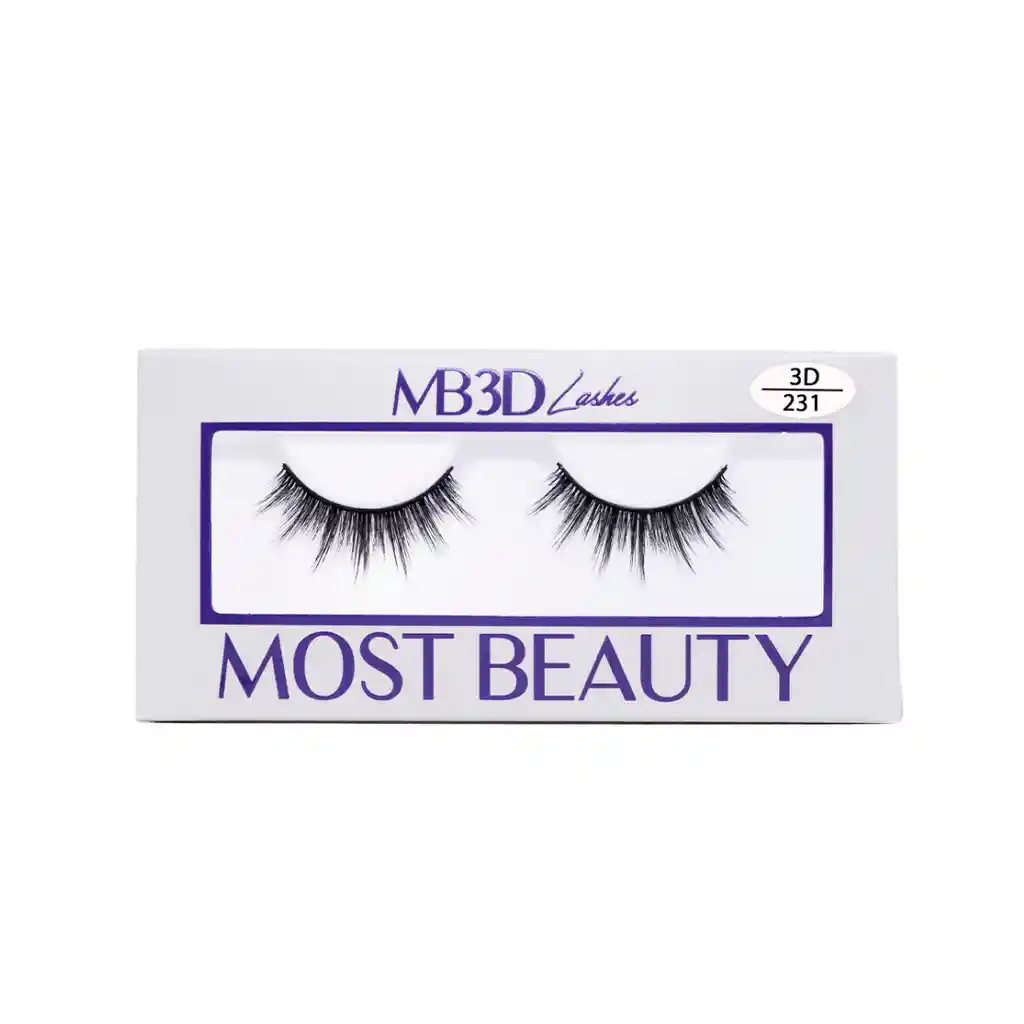 Pestañas Most Beauty 3d - 231