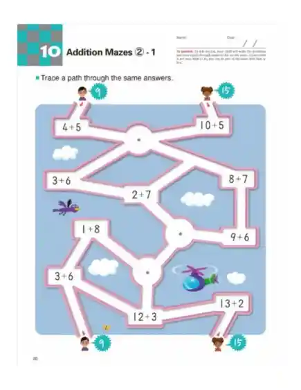 Libro Kumon Juegos De Matemáticas Actividades Ingles Niños