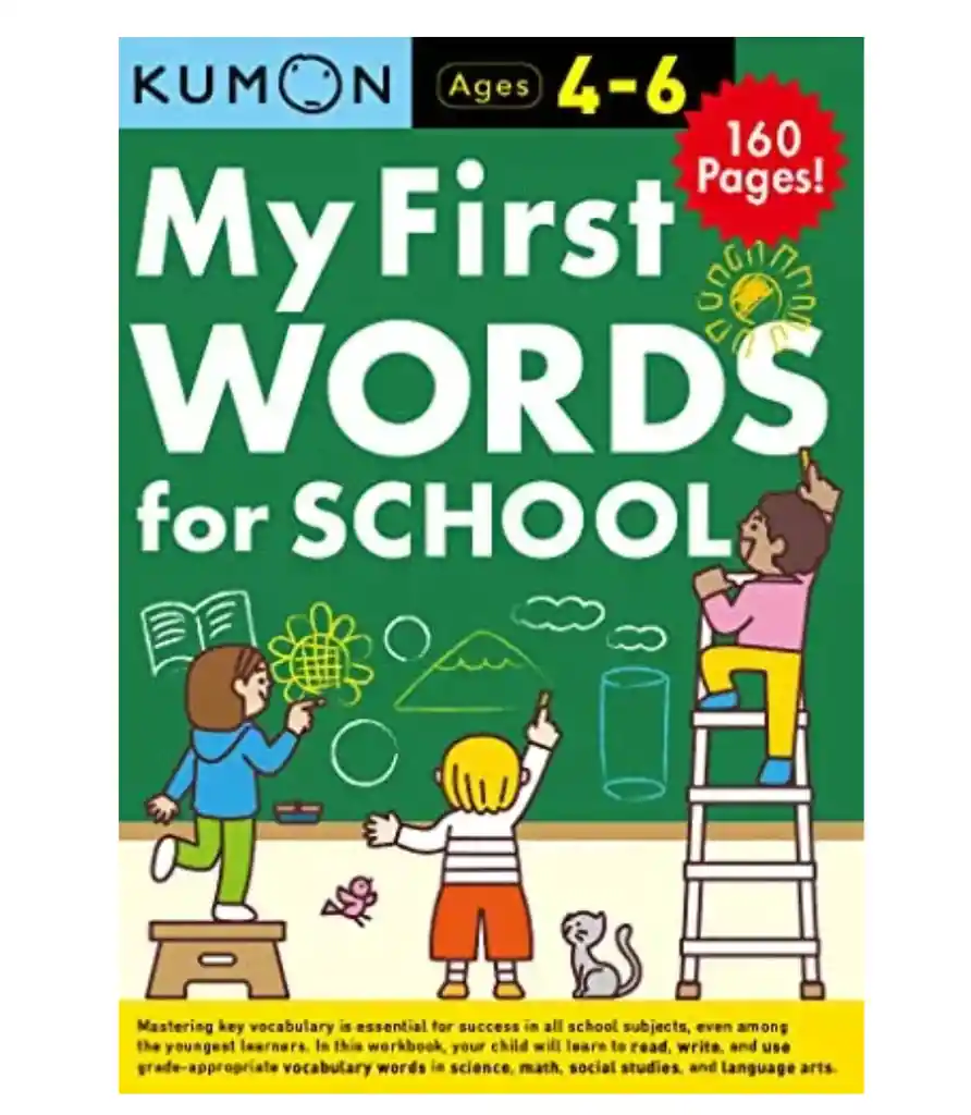 Libro Kumon Mis Primeras Palabras La Escuela En Ingles Niños