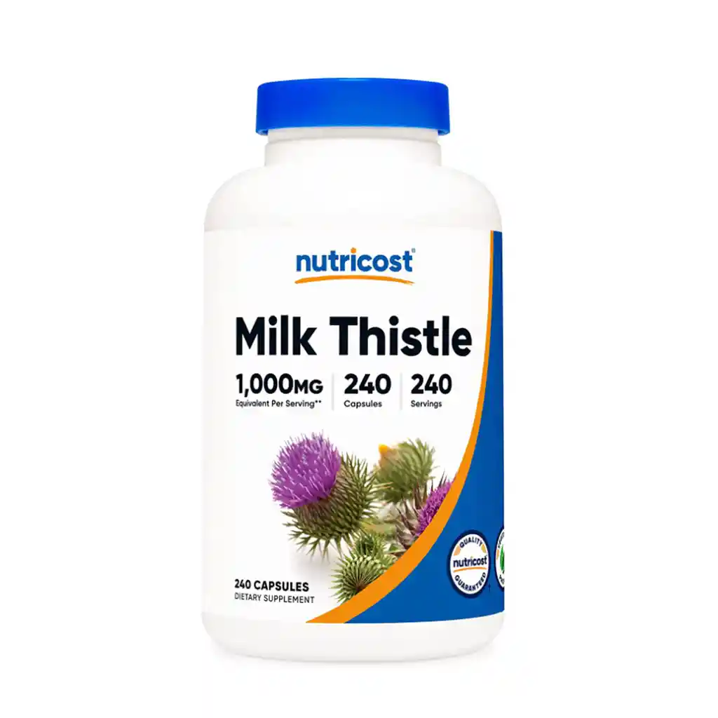 Nutricost Cardo Mariano – Mlk Thistle 1,000 Mg 240 Capsulas