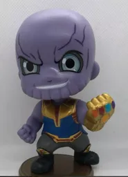 Muñeco Personaje Avengers Thanos Con Base / 12cm.