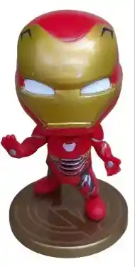 Muñeco Personaje Avengers Iron Man Con Base / 12cm.