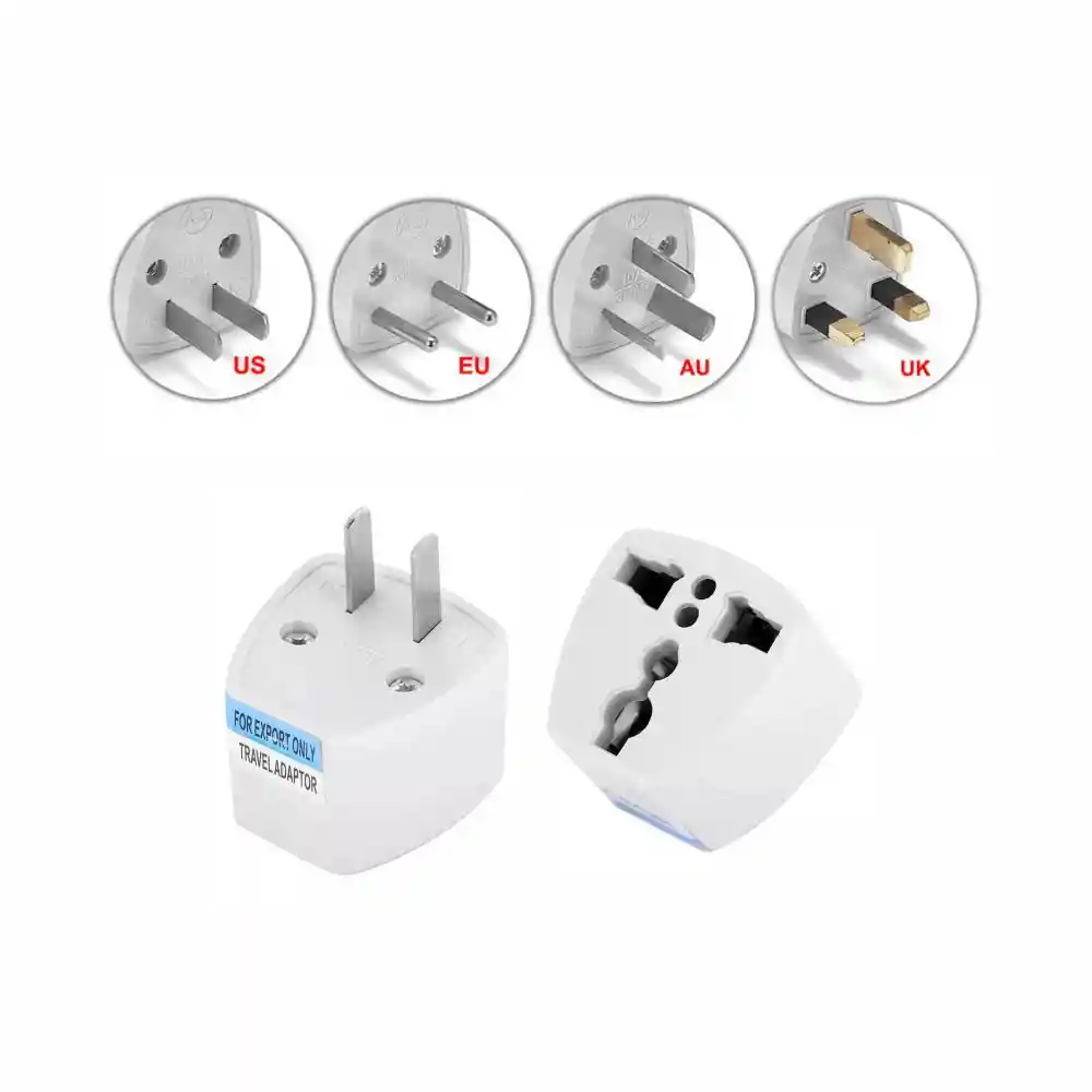 Adaptador Convertidor Enchufe Universal Europeo Americano