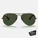 Ray-ban 3025 L2823 Marco Negro Lente Verde Ray Ban Rayban Gafas De Sol Italianas