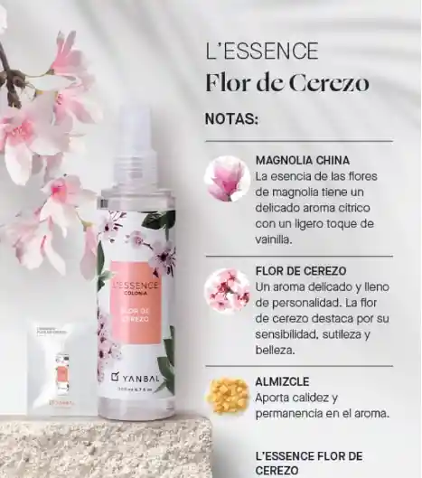 Lessence Flor De Cerezo Colonia Yanbal