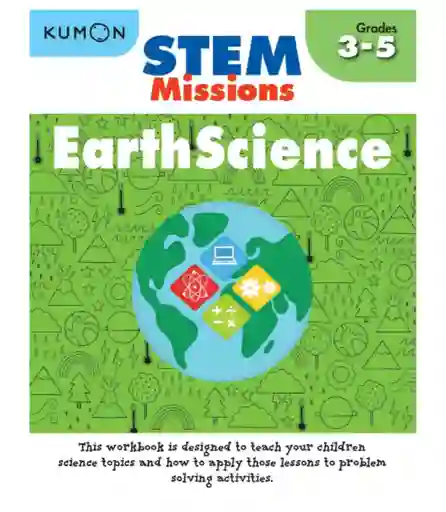 Libro Kumon Ciencias De La Tierra Stem Actividades En Ingles