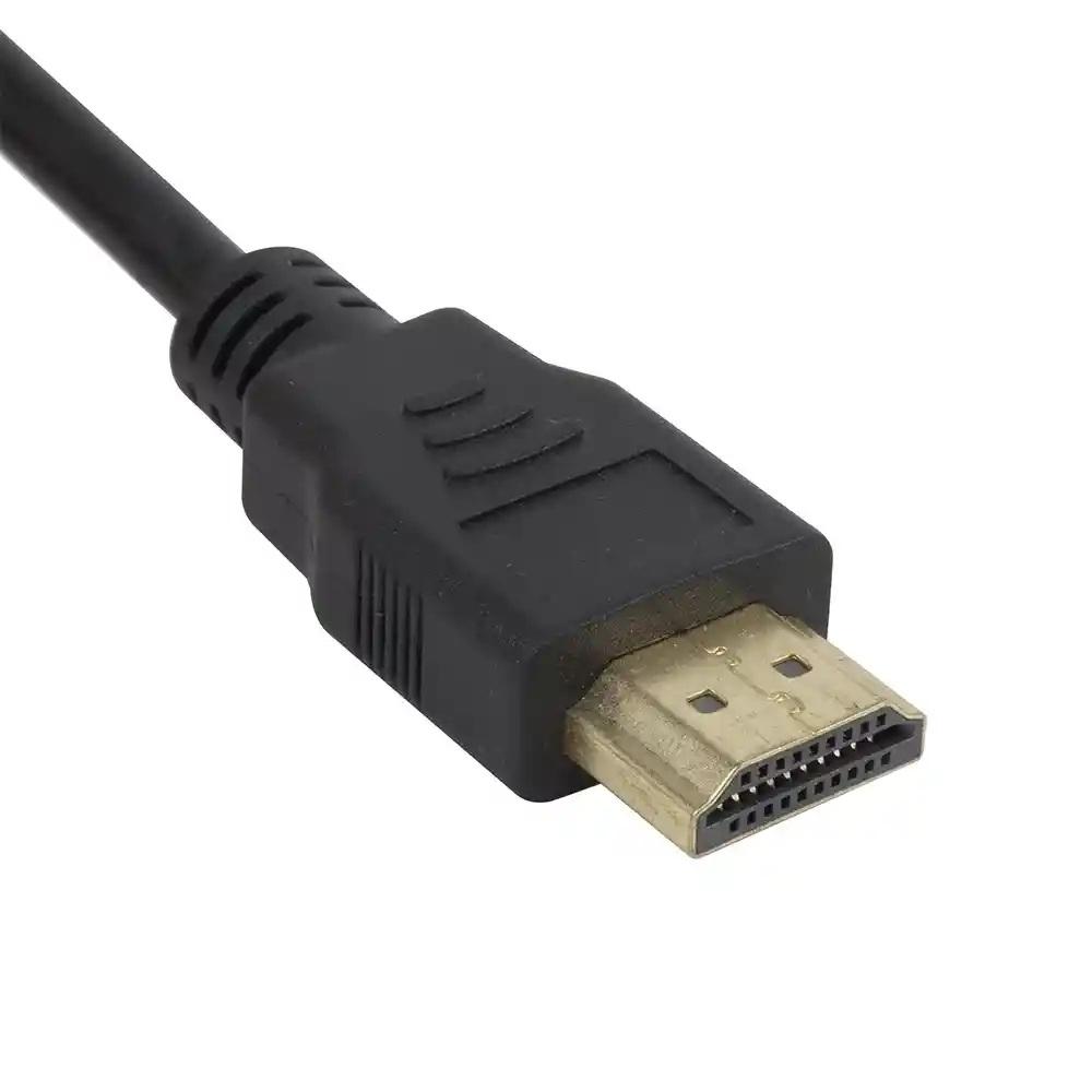 Adaptador Convertidor Hdmi A Vga Activo Conex Audio