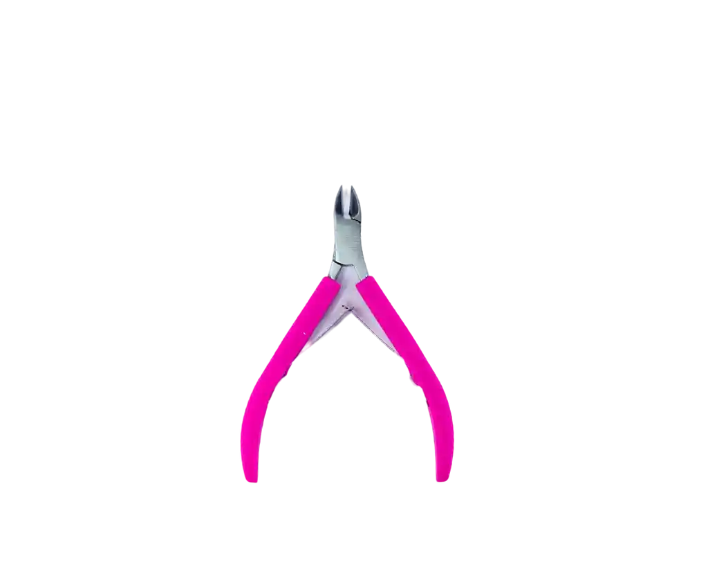   Corta Cuticula  Profesional Du Fucsia Azul 