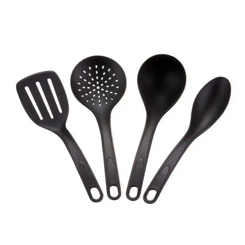 Juego De Utensilios X 4 En Nylon / Antiadherente Imusa