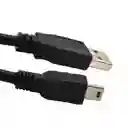 Cable De Energia Y Datos Usb A Mini B 5 Pines 1m