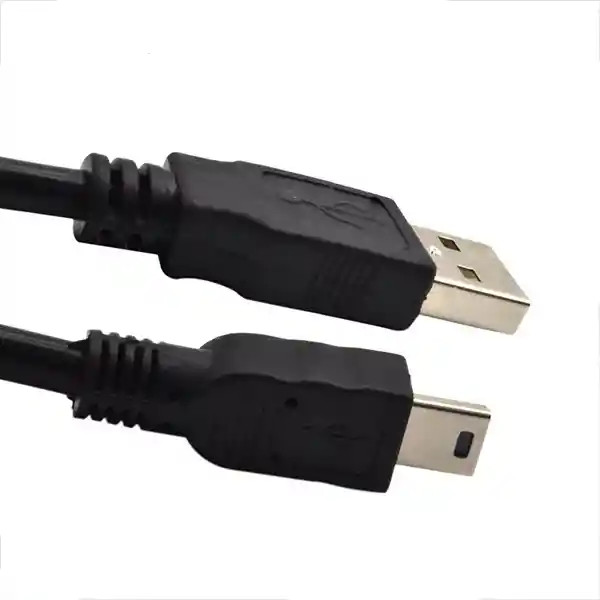Cable De Energia Y Datos Usb A Mini B 5 Pines 1m