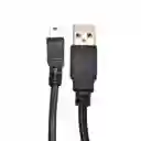 Cable De Energia Y Datos Usb A Mini B 5 Pines 1m