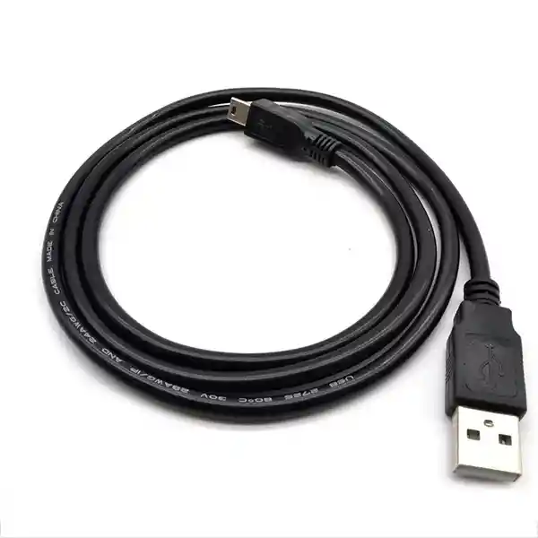 Cable De Energia Y Datos Usb A Mini B 5 Pines 1m