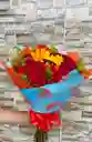 Bouquet De Rosas Y Girasoles