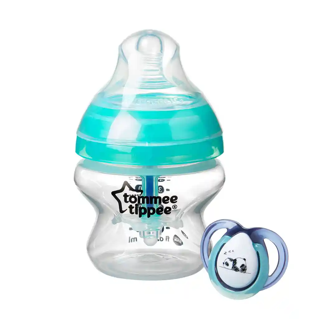 Nuevo Teterotommee Tippee Valvula Anticolico Panda 5 Oz 0+ Incluye Chupo Entretencion