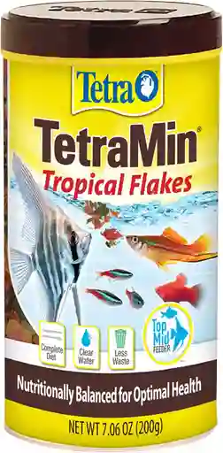 Tetramin Flakes 100g Hojuelas Tetra Color Alimento Para Peces Comida