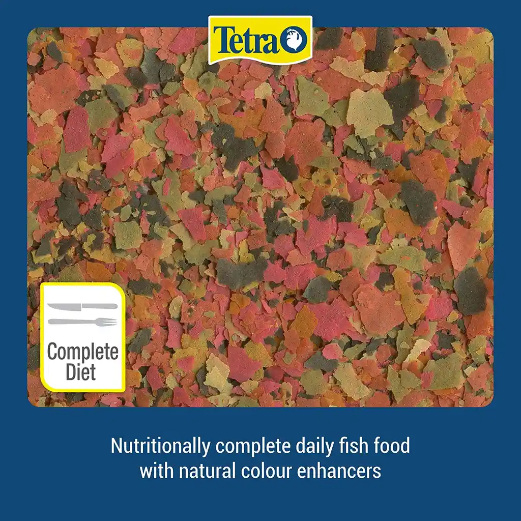 Tetramin Flakes 100g Hojuelas Tetra Color Alimento Para Peces Comida