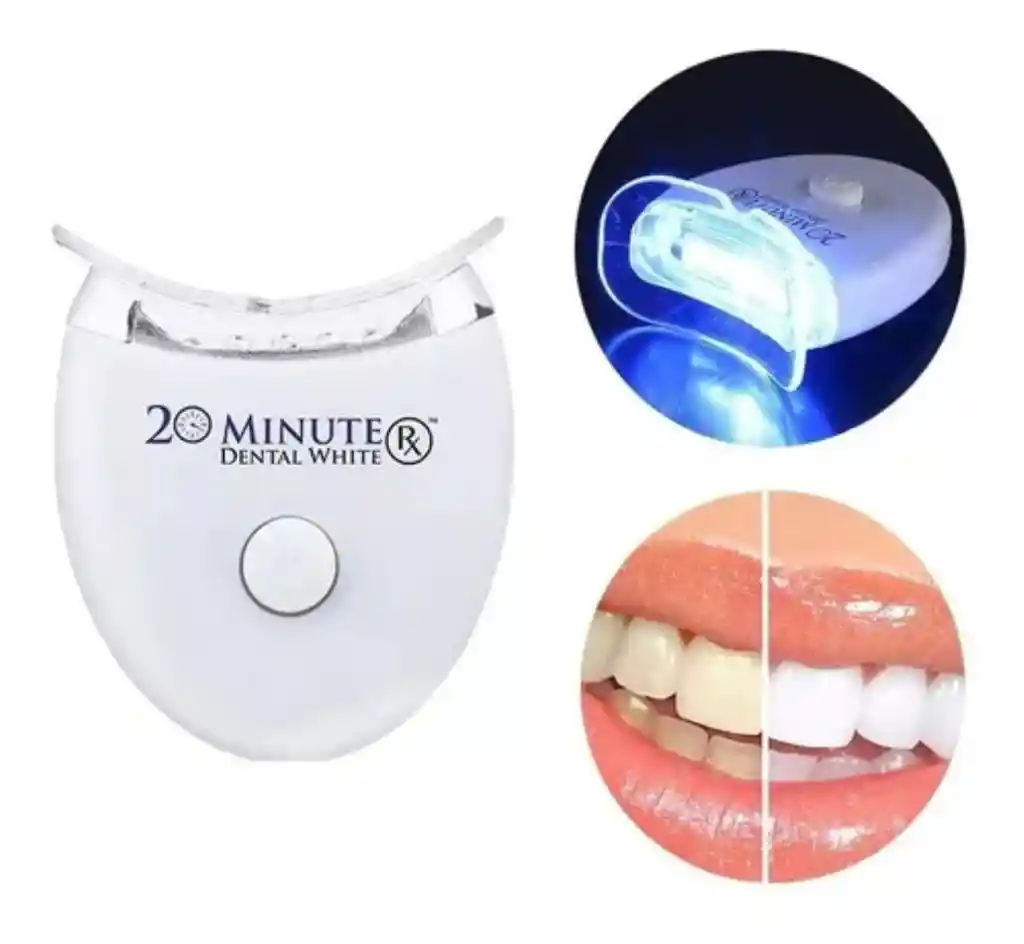 Blanqueador Dental 20 Minutos Luz Led Dental White