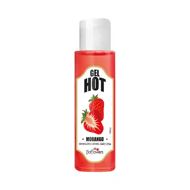 Lubricante Saborizado Caliente Sabor A Fresa