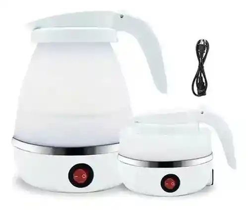 Calentador Hervidor De Agua Plegable Eléctrico 600ml