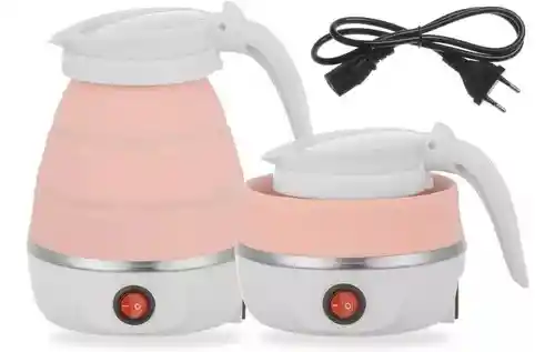 Calentador Hervidor De Agua Plegable Eléctrico 600ml