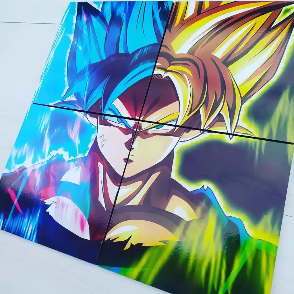 Cuadro Goku 50x50 Cm