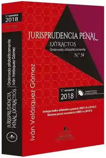 Jurisprudencia Penal 1ºsemestre 2018 Nº34