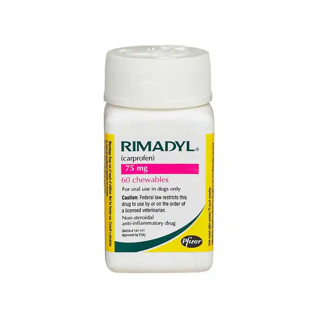 Rimadyl 75mg Para Perro X Tableta