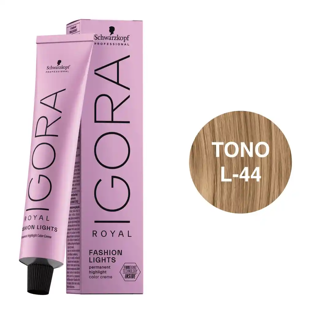 Igora Royal Fashion Lights Tono L-44 Beige Intenso 60ml