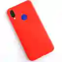 Estuche Para Xiaomi Redmi Note 7 Silicone Case En Rojo