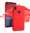 Estuche Para Xiaomi Redmi Note 7 Silicone Case En Rojo