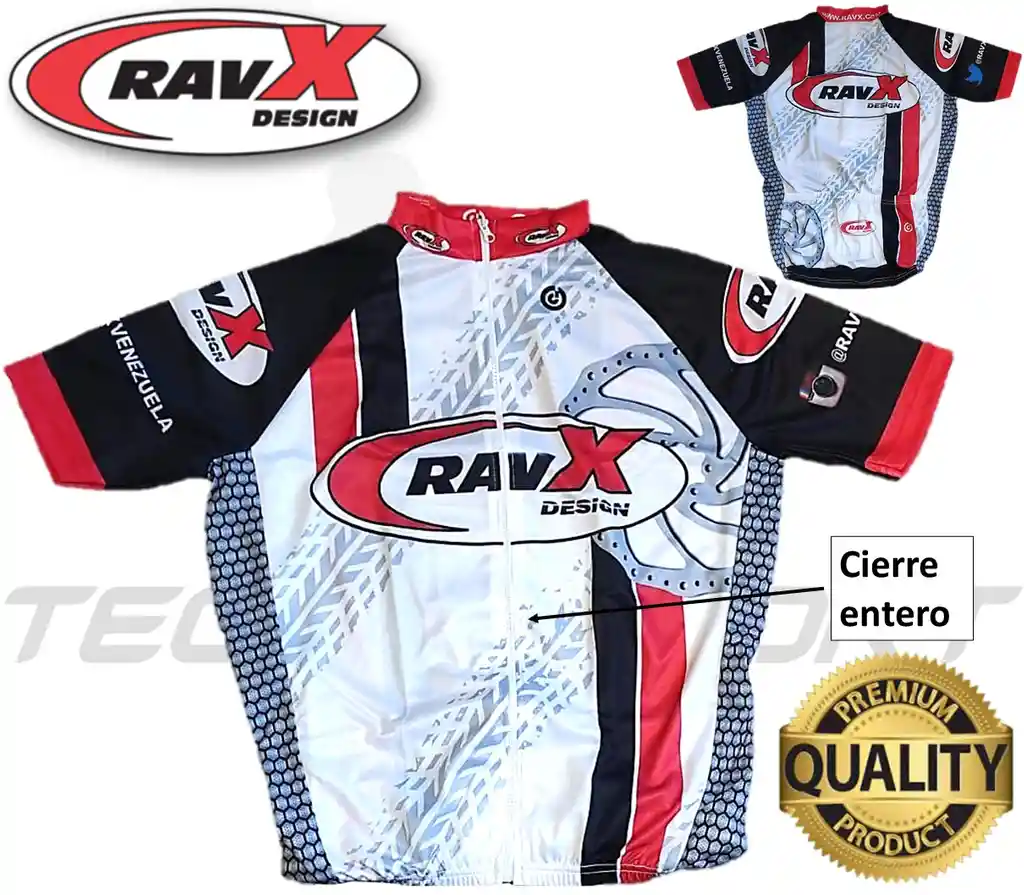 Jersey Maillot Bicicleta Ravx Camisa Manga Corta Mtb Ruta