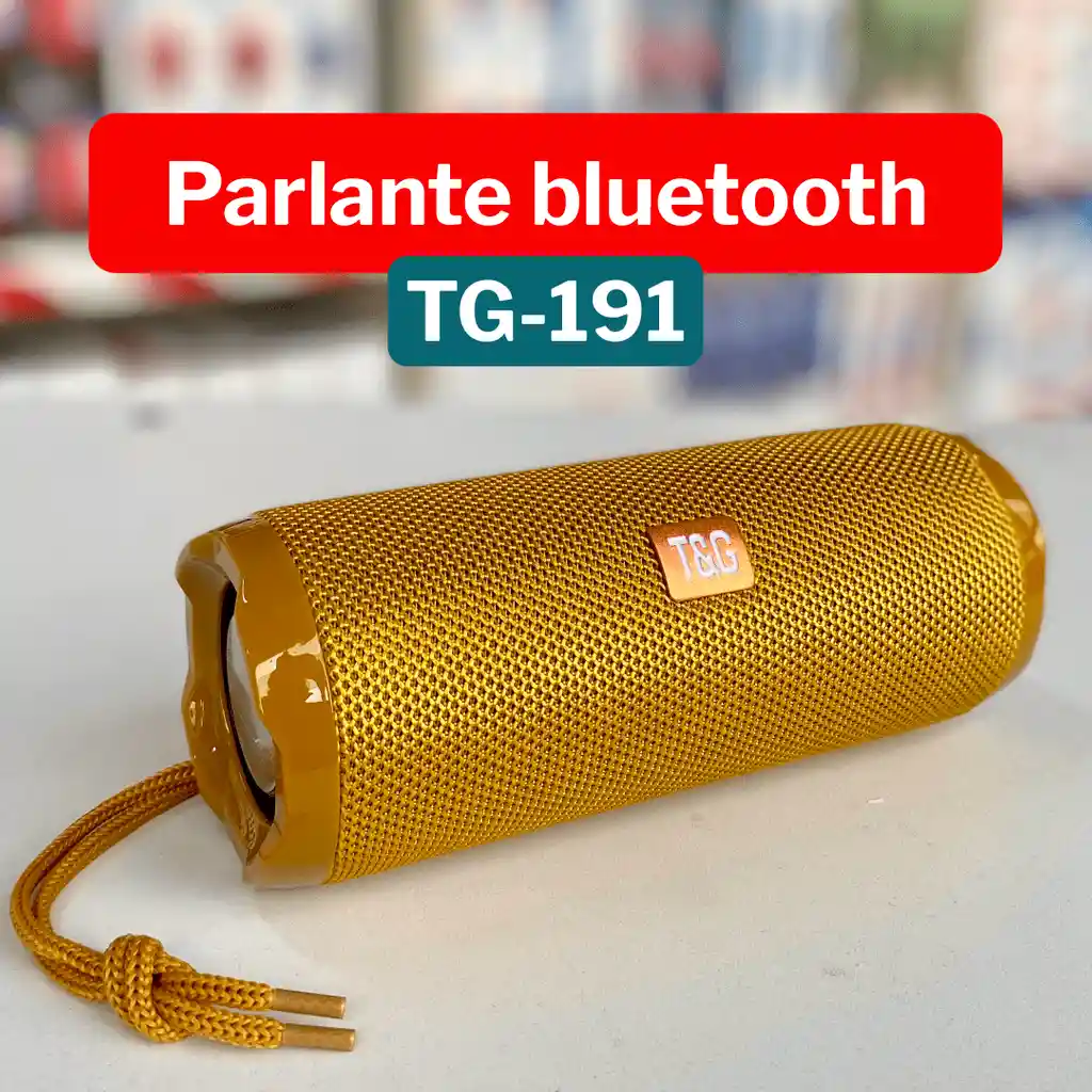 Radio Parlante Bluetooth Recargable T&g Tg-191