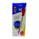 Boligrafo Rojo Mink Gel Marfil