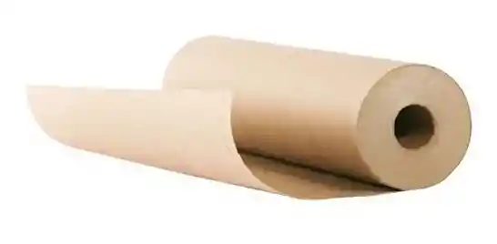 Rollo De Papel Kraft 60 Gramos Continuo De 18 Pulgadas De Alto X180 Metros De Largo