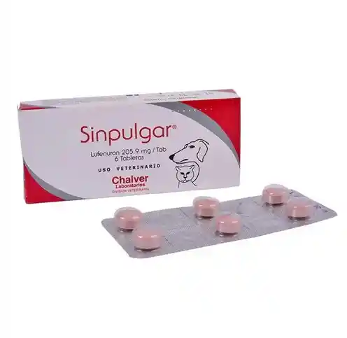 Sinpulgar 205 X 9 Mg ( 6 Tabletas)