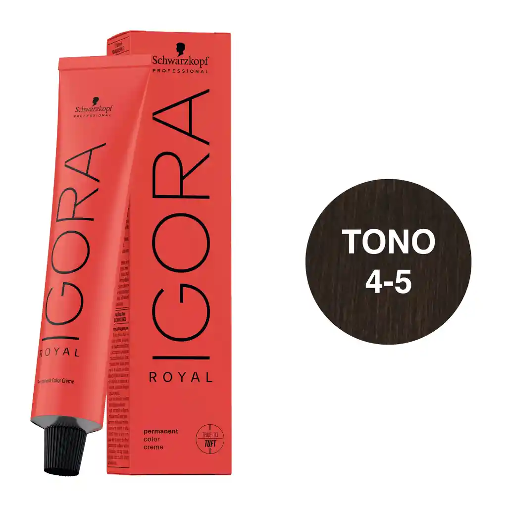 Igora Royal Tono 4-5 Castaño Medio Dorado 60ml