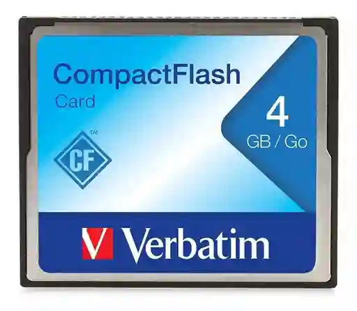 Memoria Compactflash 4gb Verbatim 4gb Compact Flash 4gb