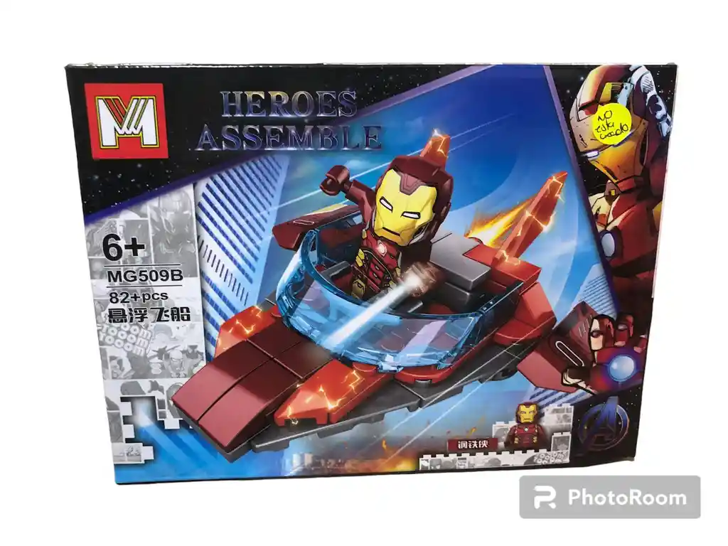 Armable Armatodo Heroes Assemble Iron Man +82 Piezas