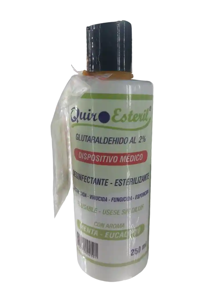 Glutaraldeido Al 2% Desinfectante Esterilizante - Quiro Esteril X250ml