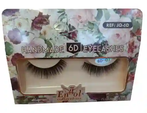  Pestanas Postizas En Tira 6D Natural ENGOL Collections 