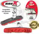 Taco Freno Bicicleta Ravx Elite V-brake Mtb Shimano Repuesto