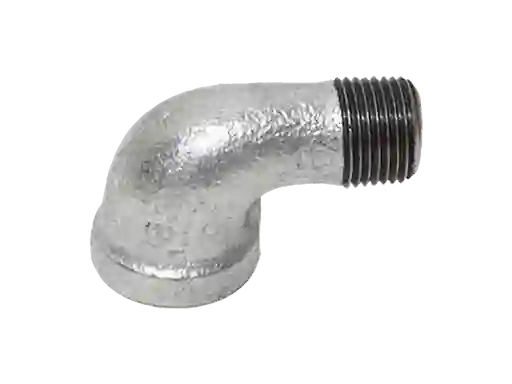 1/2" Codo Calle Galvanizado