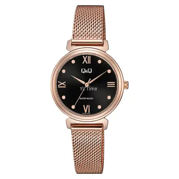 Reloj Qq Mujer Coleccion De Lujo Q27b005py