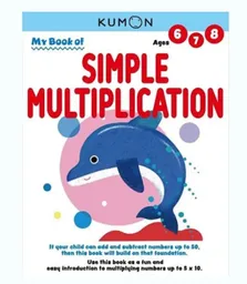 Libro Kumon Mi Libro De Multiplicación En Ingles Para Niños