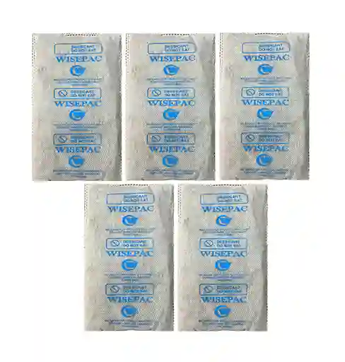 Absorbente Humedad Arcilla, Silica Gel 300gr X 5 Unidades